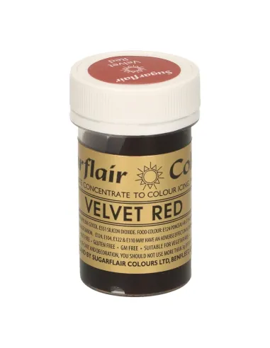 Colorante en pasta Red Velvet Sugarflair