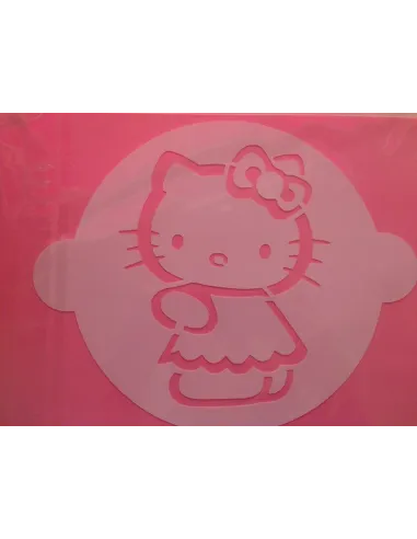 Stencil para tarta Hello Kitty