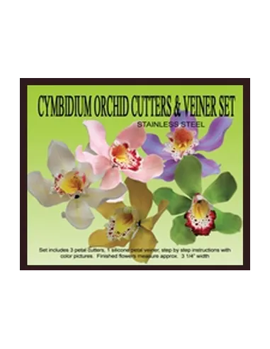 Set cortadores y marcadores orquídea Cymbidium