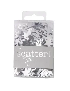 Estrellas decorativas plata 25gr.