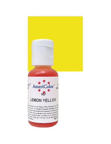 Colorante en gel amarillo limón Americolor