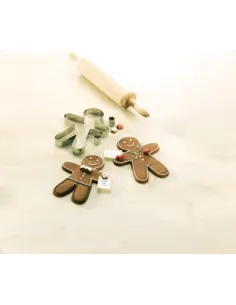 Set de 5 cortadores muñeco de jengibre XL