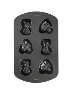 Molde mini pasteles conejito