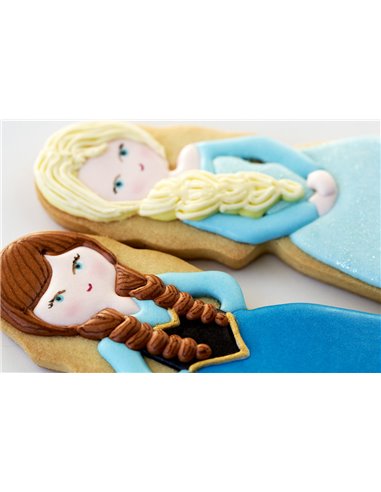 Cortador niña comunión pelo ondulado Postreadicción