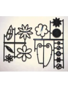 Flores de fantasía Patchwork