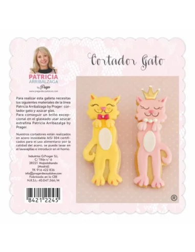 Cortador gato Patricia Arribálzaga