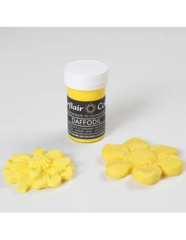 Colorante en pasta Amarillo narciso pastel Sugarflair