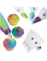 Set de decoración tricolor ColorSwirl