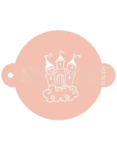 Stencil castillo princesas 9cm