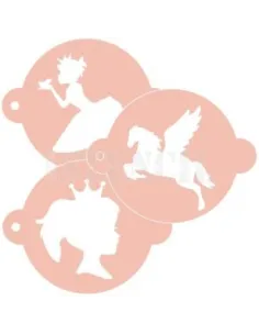 Set de 3 stencils infantiles 9cm