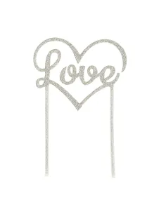 Topper Love plata