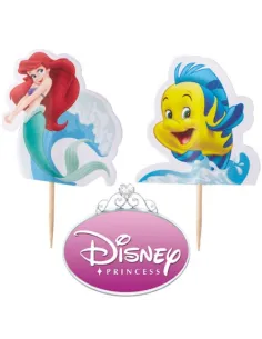Set de 24 toppers La Sirenita