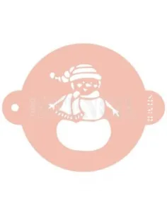 Sencil muñeco de nieve 9cm