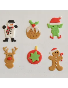 Cortadores regla figuras de Navidad 2