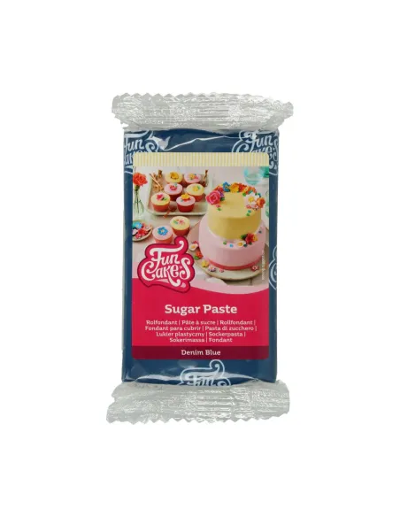 Fondant Funcakes azul denim 250 g