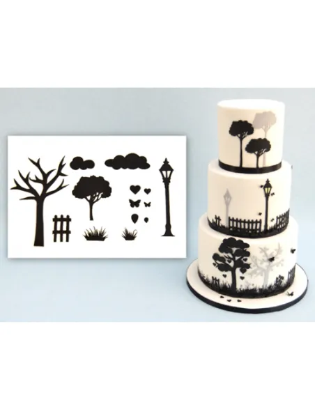 Cortadores Patchwork Siluetas campestres