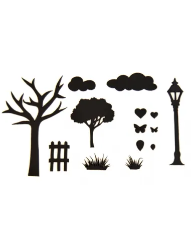 Cortadores Patchwork Siluetas campestres
