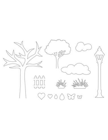 Cortadores Patchwork Siluetas campestres