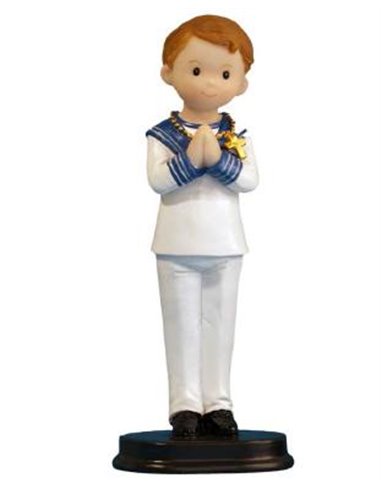 Figura niño de comunión marinero  13 cm