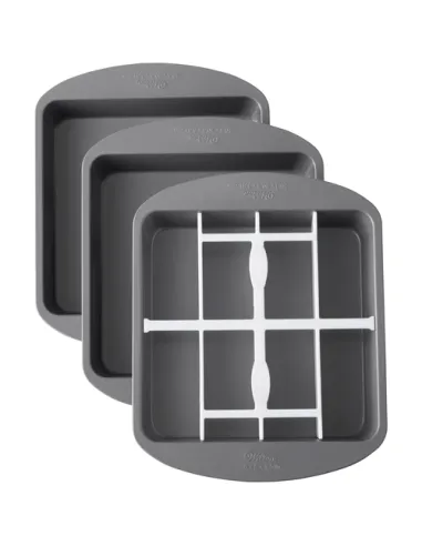 Set 3 moldes cuadrados tablero de ajedrez