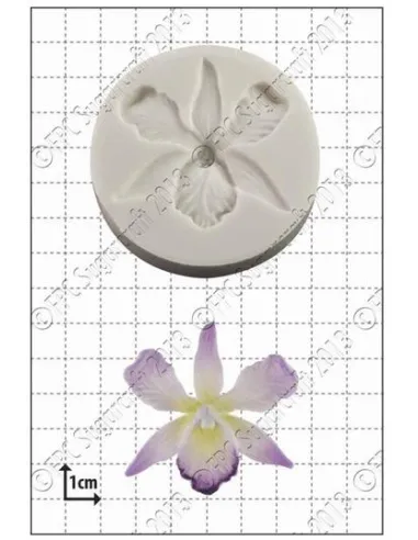 Molde de silicona orquídea