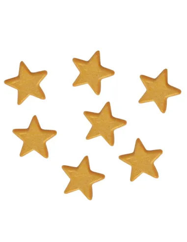 Estrellas de azúcar doradas Funcakes