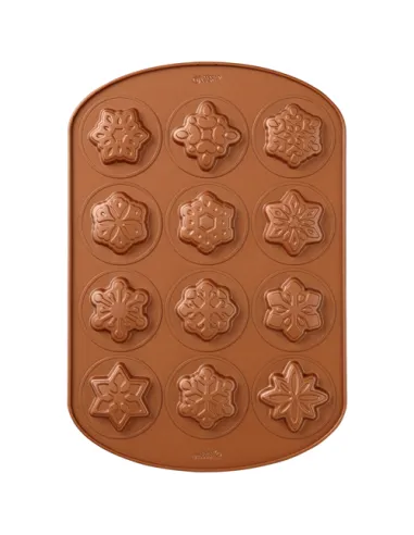 Molde para galletas Copos de nieve