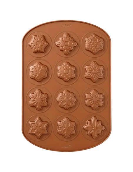 Molde para galletas Copos de nieve