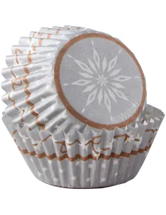 Mini cápsulas de papel Copos de nieve