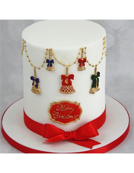 Molde silicona Campanas navideñas Katy Sue