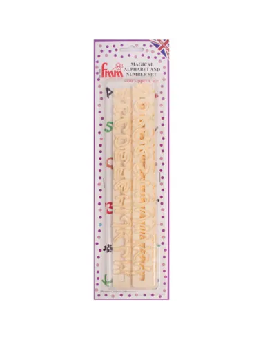 Cortadores regla Magical letras y números