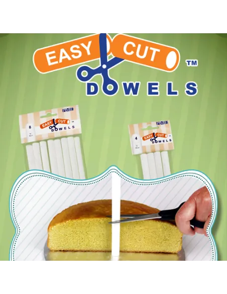 Set 8 palitos para tarta 40 cm PME