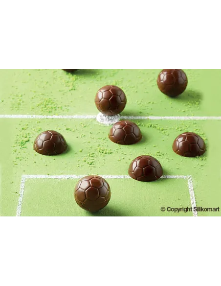 Molde bombón Balón de fútbol Silikomart