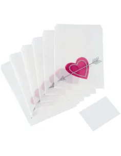 Set 6 sobres corazón 2