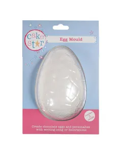 Set 2 mitades huevo de Pascua grande 14 cm