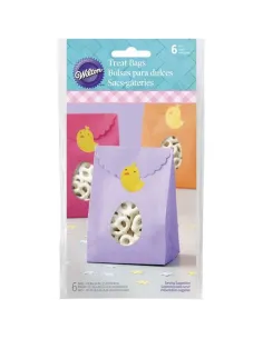 Set de 6 bolsas para dulces Pacua