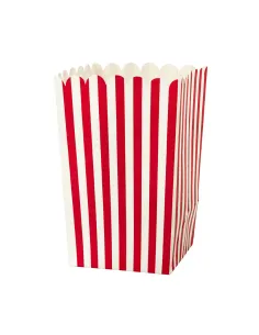 Set de 4 cajas de cartón para palomitas