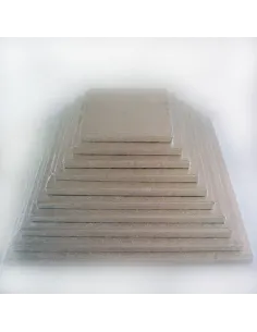 Base cuadrada 12,7 cm grosor 1cm