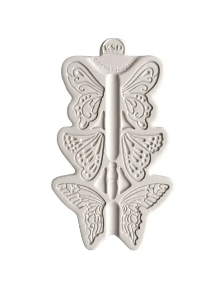 Molde silicona trío mariposas Katy Sue
