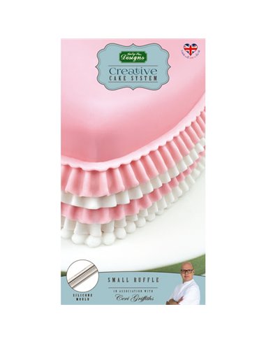 Molde silicona Volantes pequeños Katy Sue