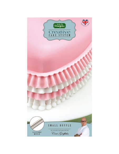 Molde silicona Volantes pequeños Katy Sue