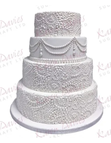 Molde silicona efecto perlas Karen Davies