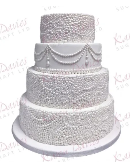 Molde silicona efecto perlas Karen Davies