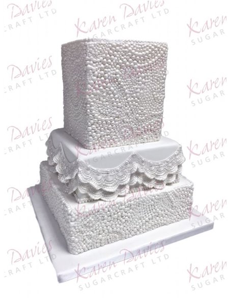 Molde silicona efecto perlas Karen Davies