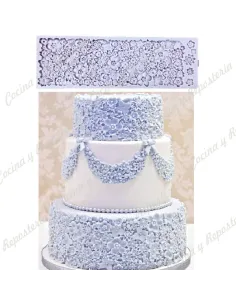 Molde silicona efecto flores de azúcar Karen Davies