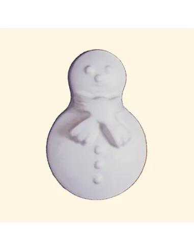 Molde Silicona muñeco de nieve