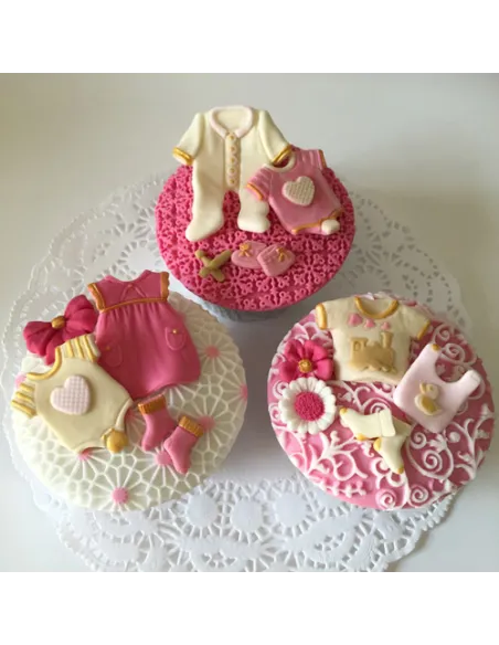 Molde silicona ropa de bebé Katy Sue