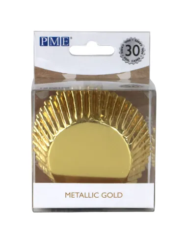 Cápsulas metalizadas doradas PME