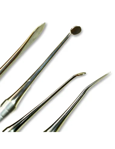 Set 5 herramientas modelaje profesional