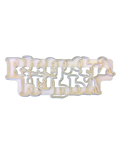 Cortador regla Happy Birthday FMM